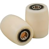 Northern Industrial Tools Replacement Swivel Front Wheels for Item# 14316 - 3in., Nylon