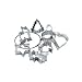 Kaiser COOKIE CUTTER RING OF 8 LARGE