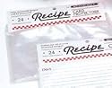 Recipe Card Protectors, 4" x 6"