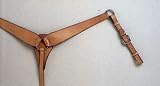 Royal King Rancher Breastcollar - Light Oil - Horse