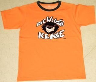 Childrens Toyshop  Spielwaren : Die Wilden Kerle T-Shirt, orange, Größe 122
