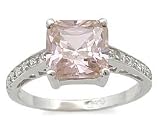 Replica of Sex and the City Charlotte Pink CZ Ring