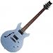 Stardust Series: Retro H Guitar Semi Hollowbody Guitar Ice Blue