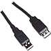 10ft USB 2.0 Type A Male A Female Extension Cable Color - Black  : image