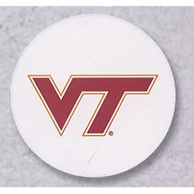 Click here to buy AutoCoaster ~ Virginia Tech Hokies ~ Tile Drink Coaster for car cupholder ~ code 981 by AbsorbaStone.
