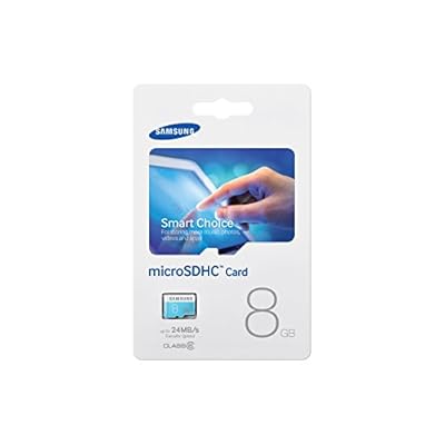 SAMSUNG MB-MS08D MicroSDHC 8GB Class 6 memory card