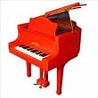 Schoenhut SBG4407R 44 Key String Baby Grand- Red