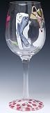 Fashionista Wine Glass