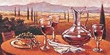 Produkt-Bild: Eurographics MAC1029 Mauro Cellini, Olive e Vino 35 x 70 cm, Hochwertiger Kunstdruck - Wein