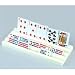 Card Racks - Set Of 2 Plastic Domino And Card Rack - Dominoes Domino Racks