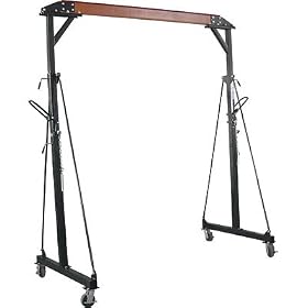Northern Industrial Adjustable Portable Gantry Crane - 3000-Lb. Capacity