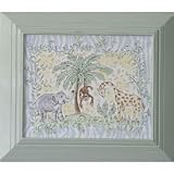 Jungle Artwork With Black Color Frame
