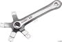 Sugino XD Tandem Left Hand Front or Rear 175mm Arm Silver