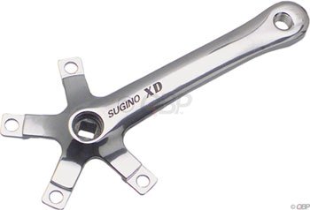 Sugino XD Tandem Left Hand Front or Rear 175mm Arm Silver