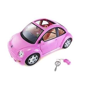 Barbie Volkswagen New Beetle in PINK VW Bugs Cars by 