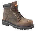 Men's Carolina&reg; 6" Oblique Toe Boots Dark Brown