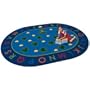 Hip Hop ABC Carpet - (Oval 8'3" x 11'8")
