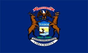 Michigan Nylon flag 4 ft. x 6 ft.