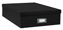 Pioneer Jumbo Scrapbook Storage Box, Black