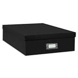 Pioneer Jumbo Scrapbook Storage Box, Black