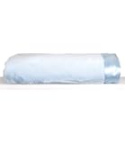 Little Giraffe Luxe Blanket, 29" X 35", Blue