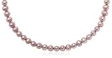 6.5-7mm Dyed Mauve Freshwater Cultured Pearl Choker, 17