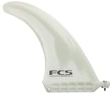 FCS Dolphin Natural Glass Flex Longboard Fin 7`
