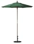 Oxford Garden 6-Foot Polyester Market Umbrella, Hunter Green