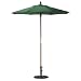 Oxford Garden 6-Foot Polyester Market Umbrella, Hunter Green