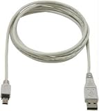 RCA - RCA PC2007 USB 2.0 A to Mini-B Cable 6 ft PC2007