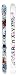Sporting Goods : Roxy Alakazam Skis w/Roxy N9 FS Binding New 2008