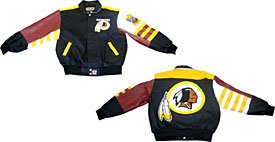 Washington Redskins Jeff Hamilton Leather Jacket