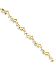 14k Dolphin Bracelet