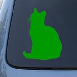 AMERICAN SHORTHAIR - Cat - Vinyl Decal Sticker #1486 | Vinyl Color: Green