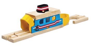 Childrens Toyshop  Toys : BRIO 33682 Wooden Railway System: Light & Sound Ferry