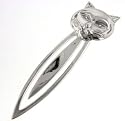 Book Mark Large Sterling Silver Kitty Cat Bookmark Gift