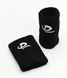 Phiten Titanium Wrist Band (Pair), Color: Black