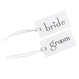 Bride/Groom Luggage Tag Set