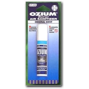 OZIUM AIR FRESHNER SPRAY -- .8 OZ ORIGINAL SCENT