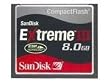 SanDisk 8 GB Extreme III CF Card SDCFX3-008G-A31 (bulk Package)