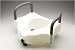 `Raised Toilet Seat With Lock & Arms - Guardian (30270A) With arms * Great Retail Packaging * Raises