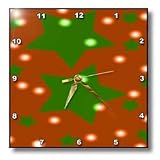 Christmas Starry Night - 10x10 Wall Clock