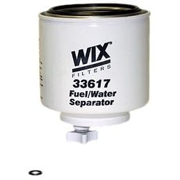 Wix 33617 Spin-On Fuel and Water Separator Filter, Pack of 1