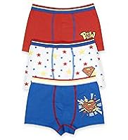 3 Pack Cotton Rich Assorted Superman™ Trunks