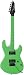 Dean Custom Zone Nuclear Green Electric Guitar - Damaged