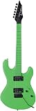Dean Custom Zone Nuclear Green Electric Guitar - Damaged
