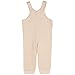 Niteo Baby Organic Cotton Overall, Brown, 9-12M