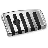H-D Chrome and Rubber FL Brake Pedal Pad- 42557-95