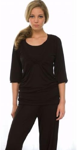 La Leche League Smocked V Neck PJ