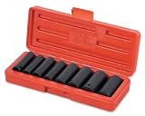 9-pc. 3/8 Drive Deepwell Impact Socket Set - MM